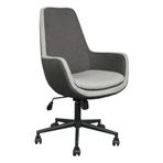 Bürocci 2244B1110 Comfort İki Ton Gri Metal Ayaklı Ofis Koltuğu