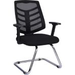 Bürocci 2350J0541 Quattro Siyah Fileli Misafir Koltuğu