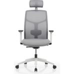 Bürosit M40 Başlıklı Telegray Gövde Çalışma Koltuğu (Kumaş) - Gri