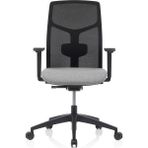 Bürosit M40 Siyah Gövde Çalışma Koltuğu (Kumaş) - Gri
