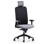 Bürotime Comfy Gri Siyah Çalışma Koltuğu