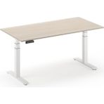 Bürotime Yükseklik Ayarlı Çalışma Masası, Iğde, Beyaz, 70X120CM