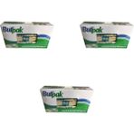 Burpak Jelatinli Tahta Ahşap Bambu Karıştırıcı Çubuk Kaşık - 12 Cm. - 200 Adetlik 3 Paket