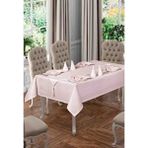 Bursa Çeyiz Colber Pudra Masa Örtüsü - Açık Pembe - 160 x 220 cm