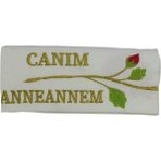 Bursa Hatırası Özpak Canım Anneannem Hediyelik Havlu - 50 x 80 cm - Beyaz
