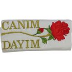 Bursa Hatırası Özpak Canım Dayım Hediyelik Havlu - 50 x 80 cm - Beyaz
