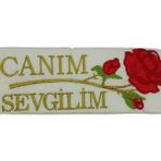Bursa Hatırası Özpak Canım Sevgilim Hediyelik Havlu - 50 x 80 cm - Beyaz