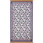 Bursa İpek Saks Kadife Halı Seccade - 65 x 115 cm - Saks Mavi