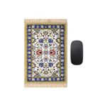 BURSA İPEQ Hardal Dekoratif Küçük Halı Mousepad
