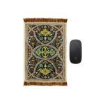 BURSA İPEQ Kahverengi Dekoratif Küçük Halı Mousepad