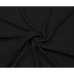 Bursa Kumaştan 150 x 100 cm Siyah Krep Kumaş Elbise, Etek, Ferace, Tunik, Pardösü, Pantolon, Yelek, Takım, Ceket - 1,5 m - 1 m - Sport