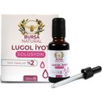 Bursa Natural Lugol Solutıon Iyot Damlası %2 Iyot Roll-on Başlıklı - Aromasız