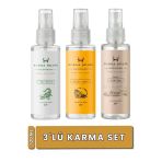Bursa Şehir Kolonyaları, 120 Ml Sprey Karma Kolonya Set, Altın Limon, Yeşil Beyaz, İpek Yolu
