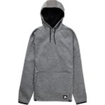 Burton Crown Weatherproof Pullover Fleece Erkek Gri Sweatshirt