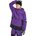 Burton Frostner 2l Anorak Jacket Unisex Çocuk Mor Snowboard Ceketi
