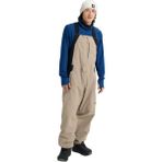 Burton Reserve 2l Relaxed Bib Pants Erkek Bej Snowboard Pantolonu - XL