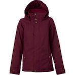 Burton Wb Jet Set Kadın Kırmızı Snowboard Ceketi - Bordo - 2XS