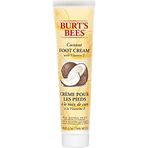 Burt's Bees Çatlak topuklar ve kuru ciltler için ayak kremi, topuk onarım kremi ve Hindistan cevizi yağı ile ayak tedavisi, 121 g tüp