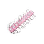 burul 1.5w Dik Açı Mercekli Pembe Reklamcı Modül Led Parmak Led Lamba 12 Volt 20 Adet