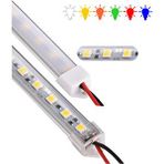 Burul 2 Adet 100 Cm Opak Kasalı Çubuk Şerit Led Işık Beyaz 12v