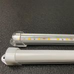 Burul 2 Adet Kasalı Çubuk Şerit Led Işık Şeffaf Kapak 12 Volt, Otomobil, Tekne, Karavan, Akvaryum, Çalışma Masası, Tezgah Aydınlatma (Yeşil, 100 Cm)