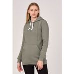 Busa Çağla Termal Emzirme Detaylı Kapüşonlu Hamile Sweatshirt