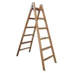 Buse A Tipi 200 cm 6 Basamak Ahşap Boyacı Merdiven
