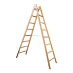 Buse A Tipi 260 cm 8 Basamak Ahşap Boyacı Merdiven