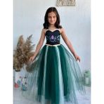 Buse & Eylül Bebe Anna Kız Çocuk Kostümü - Mor - 7 Yaş