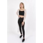 BUSEM Kadın Kapüşonlu, Uzun Kol, Slim Fit Hırka, Ekru, ST