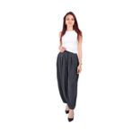 BUSEM Kadın Oversize Pantolon, Antrasit, 40 Beden