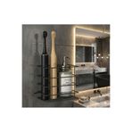 BUSEMSİ HOME Yapışkanlı metal Diş Fırçalık