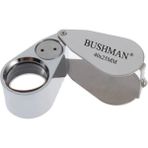 Bushman 40X25 mm Özel Kutulu LED ve Uv Işıklı Lup Büyüteç