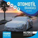 Bushora Toyota Corolla Ile Uyumlu Lüks Araba - Oto Branda Çift Kat Milfonlu