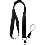 Business Black Boyun Ipi Telefon Askısı Lanyard - Siyah - yok