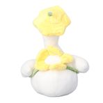 BusoTh Çiçek Ördek Peluş Oyuncak Güvenli Çiçek Şapka Sırt Çantaları Çocuklar Yetişkinler Için Peluş Ördek (YELLOW)