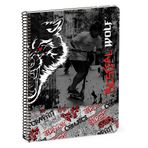 Busquets 20751052500 Bestial Wolf Çizgili A5 80 Yaprak Defter