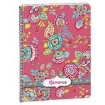 Busquets Flamenco Kareli A4 80 Yaprak Spiralli Defter