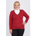 Büşra 3997258 Kırmızı Kadın Hırka