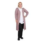 Büşra Triko Uzun Hırka, XL, 8039920217259, PUDRA, Kadın