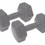 Busso CMT-40-Köşeli Plastik Dambıl Set