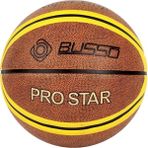 Busso Prostar 6 Numara Kahverengi Basketbol Topu Kapalı ve Açık Alan Kullanımına Uygun - Kahverengi - Turuncu
