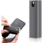 Busstier Boş Sprey Şişeli 2’si 1 Arada Mikrofiber Ekran Temizleyici Telefon Tablet Cam Silici