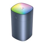 Busstier H2O Humidifier 400ml, Ultrasonik Hava Nemlendirici ve Aroma Difüzörü, Etkili Buhar Makinesi (Antrasit)