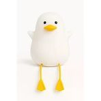 Busstier Hayvan Figürlü Gece Lambası, Silikon Rgb Dokunmatik, Yumuşak Işık, Bebek Odası Çocuklar İçin, Usb Şarjlı, Renkli Aydınlatma, Dekoratif Gece Lambası, Uyku Işığı (Ördek)