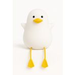 Busstier Hayvan Figürlü Gece Lambası, Silikon RGB Dokunmatik, Yumuşak Işık, Bebek Odası ve Çocuklar İçin, USB Şarjlı, Renkli Aydınlatma, Dekoratif Gece Lambası, Uyku Işığı (Ördek)