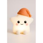 Busstier Hayvan Figürlü Gece Lambası, Silikon RGB Dokunmatik, Yumuşak Işık, Bebek Odası ve Çocuklar İçin, USB Şarjlı, Renkli Aydınlatma, Dekoratif Gece Lambası, Uyku Işığı (Yıldız)