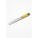 Busstier Mini Maket Bıçağı 9 mm 0.4 mm, Metal Gövdeli, Kırılabilir İnce Uçlu, Otomatik Kilitlemeli, Pratik El Aleti, Kağıt Karton Hobi ve Ofis Kesim Bıçağı