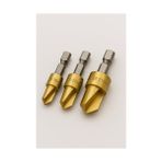 Busstier PPRC Boru Genişletme Uç Seti 3 Parça Matkap Uyumlu Girişli Boru Genişletme Uçları 15-19mm 18-24mm 24-31mm Dayanıklı Çelik Ergonomik Tasarım Profesyonel Tesisat Malzemesi