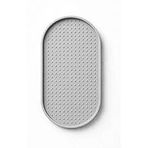 Busstier Silikon Yağdanlık Sıvı Sabunluk Altlığı 24X12 Cm Kaymaz Isıya Dayanıklı Kolay Temizlenebilir Mutfak Banyo Tezgah Koruyucu Çok Amaçlı Şık Tasarım (Gri)